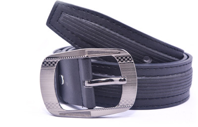 Webley Men Black Artificial Leather Belt