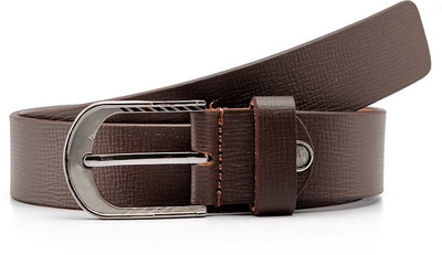 Junckers Men Formal, Casual Brown Genuine Leather Belt