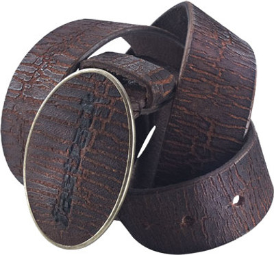 Fastrack Men Casual Brown Genuine Leather Belt