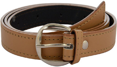 UMA Girls Beige Texas Leatherite Belt