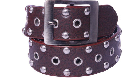 OODI Men Brown Artificial Leather Belt