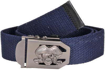 Tiekart Men Casual Blue Fabric Belt