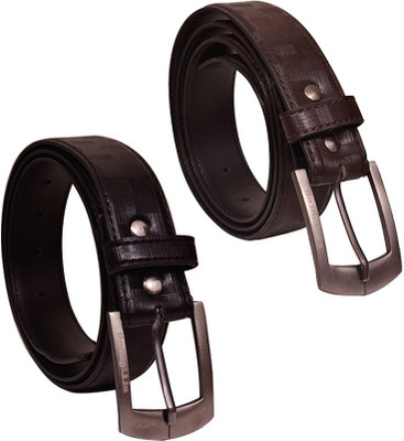 Elligator Men Casual, Formal, Party Black, Brown Artificial Leather Belt, Black-002
Elligator Men Casual, Formal, Party Black, Brown Artificial Leather Belt, Black-002