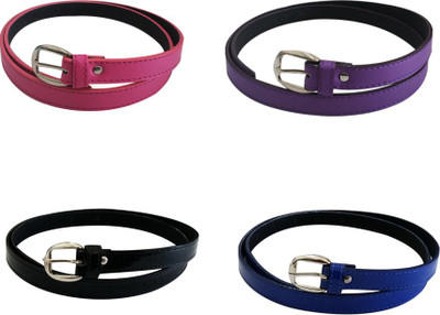 Verceys Girls Casual Pink, Purple, Black, Blue Artificial Leather Belt, Black;blue;pink;purple
Verceys Girls Casual Pink, Purple, Black, Blue Artificial Leather Belt, Black;blue;pink;purple