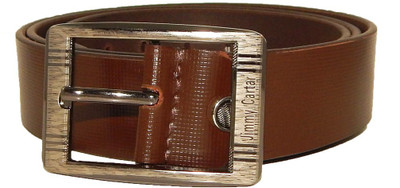 Els Men Casual, Formal Brown Genuine Leather Belt