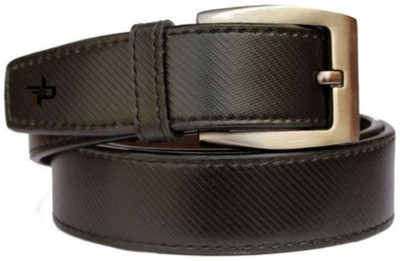 OODI Men & Women Black Synthetic Belt