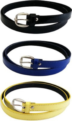Nagar Enterprises Women Casual Multicolor Artificial Leather, Fabric Belt, Multicolor-924
Nagar Enterprises Women Casual Multicolor Artificial Leather, Fabric Belt, Multicolor-924