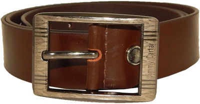 Els Men Casual, Formal Brown Genuine Leather Belt