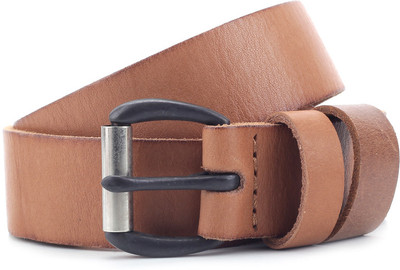 Superdry Men Tan Metal Belt