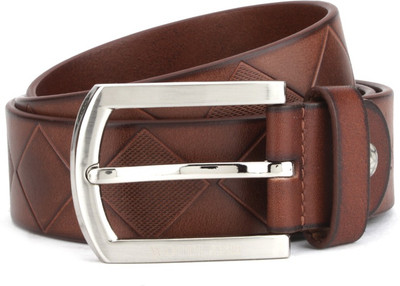 Woodland Men Brown Genuine Leather Belt
