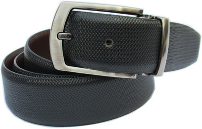 Abrose Men Formal Black, Brown Genuine Leather Belt