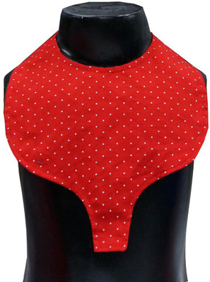 Wobbly Walk Bib with Pacifier Holder(Red)