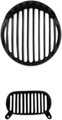 Autofy Black Metal Headlight & Tail Light Grill for Bullet-Electra with Cap (Set of 2) Bike Headlight Grill(Black)
Autofy Black Metal Headlight & Tail Light Grill for Bullet-Electra with Cap (Set of 2) Bike Headlight Grill(Black)