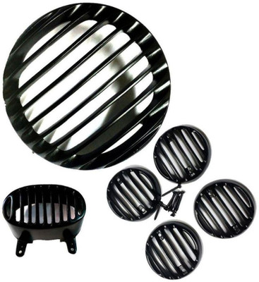 M.R. Trading 12 Bike Headlight Grill(Black)