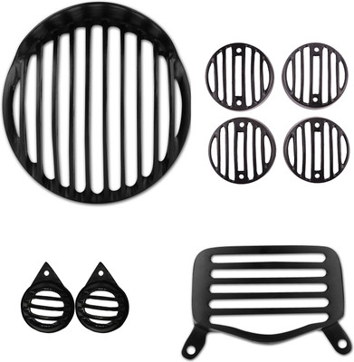Autofy Black Metal Grill for Bullet-Standard 350 & 500 with Cap(Set of 8) Bike Headlight Grill(Black)
Autofy Black Metal Grill for Bullet-Standard 350 & 500 with Cap(Set of 8) Bike Headlight Grill(Black)