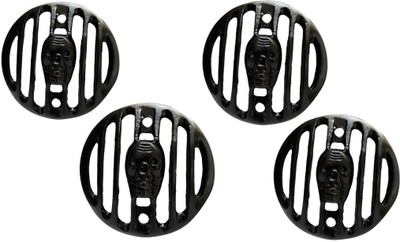 Spidy Moto RA545 Bike Headlight Grill(Black)