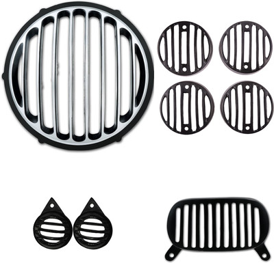 Autofy Black & Chrome Metal Grill for Bullet-Electra (Set of 8) Bike Headlight Grill(Black)
Autofy Black & Chrome Metal Grill for Bullet-Electra (Set of 8) Bike Headlight Grill(Black)