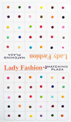 Lady Fashion Colourful Multi Matching Plaza 1110201601103 Forehead Maroon Bindis(Stick on)
Lady Fashion Colourful Multi Matching Plaza 1110201601103 Forehead Maroon Bindis(Stick on)