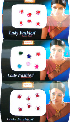 Lady Fashion Amarpali Crystals Border 2212201608 Forehead Multicolor Bindis(Border)
Lady Fashion Amarpali Crystals Border 2212201608 Forehead Multicolor Bindis(Border)
