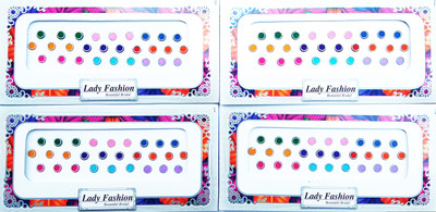 Lady Fashion Beautiful Bridal Delhi Ki Mashoor Bindi 0303201710 Forehead Multicolor Bindis(Trendy)
Lady Fashion Beautiful Bridal Delhi Ki Mashoor Bindi 0303201710 Forehead Multicolor Bindis(Trendy)