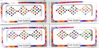 Lady Fashion Beautiful Bridal 0502201718 Forehead Multicolor Bindis(Stick on)
Lady Fashion Beautiful Bridal 0502201718 Forehead Multicolor Bindis(Stick on)