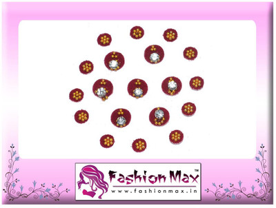 Fashion Max Full Moon in 2 different size with Crystal Forehead Maroon Bindis(Fancy Design)
Fashion Max Full Moon in 2 different size with Crystal Forehead Maroon Bindis(Fancy Design)
