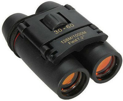 Shrih Foldable With Strap And Pouch Binoculars(15 mm, Black)