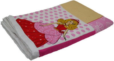 Snuggle Cartoon Crib Baby Blanket(Cotton, Multicolor