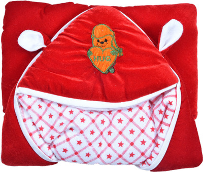 New Born Baby Blanket Checkered Crib Baby Blanket(Microfiber, Red