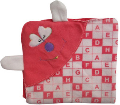 Gargshope Cartoon Coral Blanket(Polyester, Red