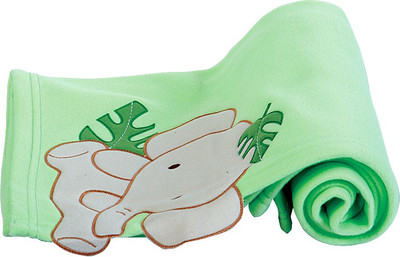MeeMee Animal Blanket(Microfiber, Green
