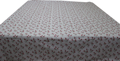 Adishma Printed Single Dohar(Microfiber, White)