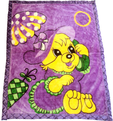 Design Willa Cartoon Blanket(Microfiber, Multicolor