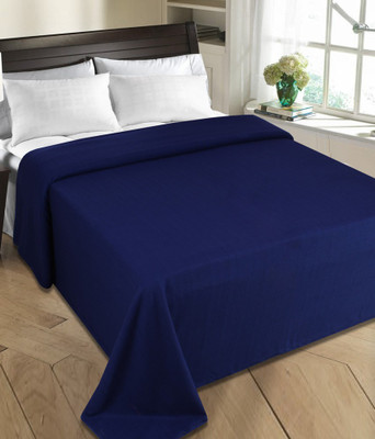 Peponi Paisley Coral Blanket(Polyester, Blue