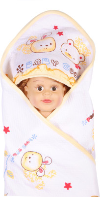 Zonko Style Cartoon Blanket(Cotton, CRÈME, Crc8me