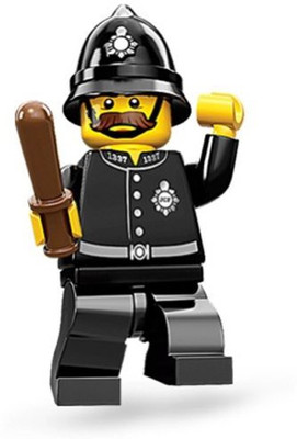 Lego Minis Series 11 Constable(Black)