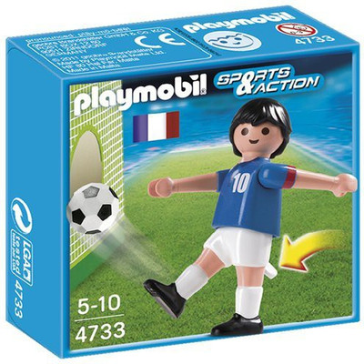 Playmobil France Soccer Player(Blue)