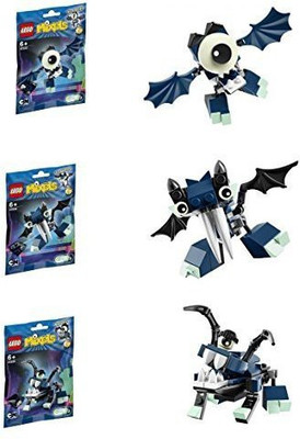 Lego Mixels Series 4 Bundle Set of Glowkies, Globert (41533), Vampos (41534), Boogly (41535)(Multicolor)
Lego Mixels Series 4 Bundle Set of Glowkies, Globert (41533), Vampos (41534), Boogly (41535)(Multicolor)