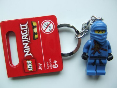Lego Ninjago Jay Key Chain 853098(Blue)