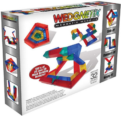Wedgits WEDGNETiX 32 -Pcs Set(Multicolor)