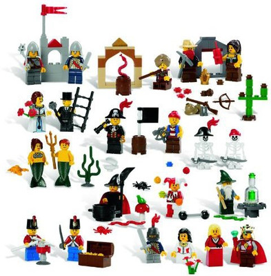 LEGO Education Fairytale and Historic Minifigures Set 4598356 (227 Pieces, 22 Different Figures)(Multicolor)
LEGO Education Fairytale and Historic Minifigures Set 4598356 (227 Pieces, 22 Different Figures)(Multicolor)