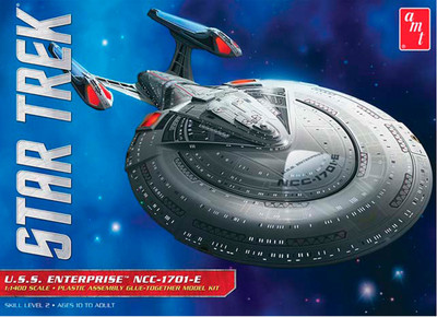 AMT USA 1/1400 Scale Star Trek U.S.S. Enterprise NCC-1701-EPlastic Model Kit(Multicolor)
AMT USA 1/1400 Scale Star Trek U.S.S. Enterprise NCC-1701-EPlastic Model Kit(Multicolor)