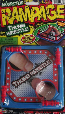 JaRu Thumb Wrestling Ring(Multicolor)
