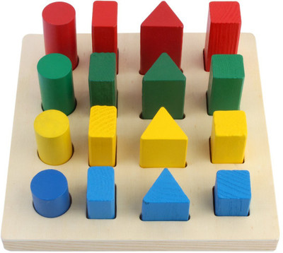 Pigloo Geometry Shape Sorter Blocks Wooden Toys for Kids Ages 3+ Years(Multicolor)
Pigloo Geometry Shape Sorter Blocks Wooden Toys for Kids Ages 3+ Years(Multicolor)