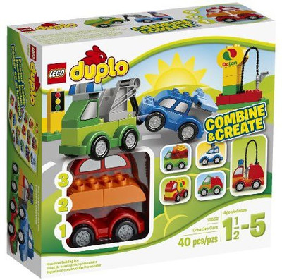 Lego DUPLO My First 10552 Creative Cars Building Set(Multicolor)