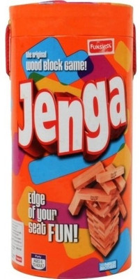 Funskool Jenga Tube Pack(Multicolor)