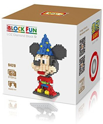 iBlock Fun LOZ Diamond Block Disney Mickey Mouse As The Sorceror'S Apprentice I Fun Loz(Multicolor)
iBlock Fun LOZ Diamond Block Disney Mickey Mouse As The Sorceror'S Apprentice I Fun Loz(Multicolor)