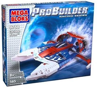 Mega Bloks probuilder cyclone racer9788565 piecess(Multicolor)
