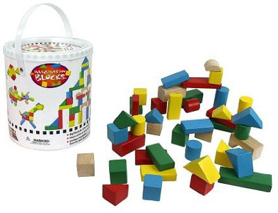 Right Track Toys Wooden Blocks - 42 Pc Wood Building Block Set with Carrying Bag and Container (Rainbow Colored) - 100% Real Wood(Multicolor)
Right Track Toys Wooden Blocks - 42 Pc Wood Building Block Set with Carrying Bag and Container (Rainbow Colored) - 100% Real Wood(Multicolor)
