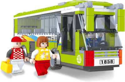 Fun Blox City blocks(Green)